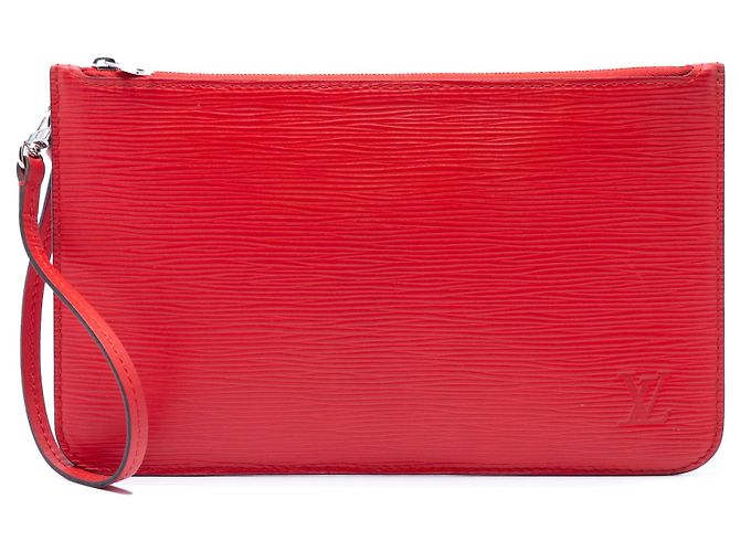 Bolsa Louis Vuitton Epi Neverfull vermelha Vermelho