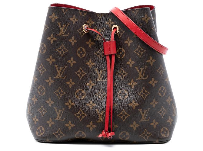 Borsa a Secchiello Louis Vuitton Monogram Neonoe MM Marrone