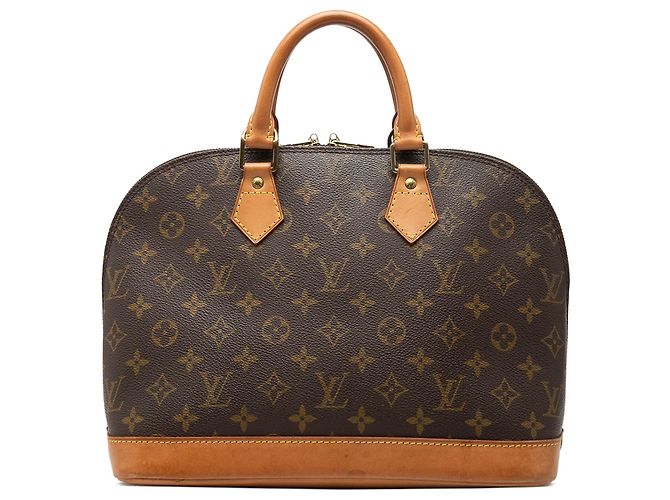 Borsa Louis Vuitton Monogram Alma PM Marrone
