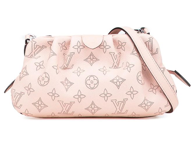 Borsa a tracolla Louis Vuitton Monogram Mahina Scala Mini Pouch Rosa