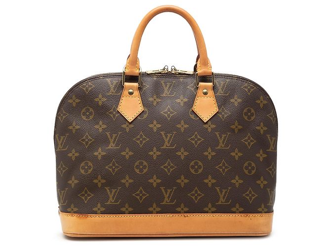 Borsa Louis Vuitton Monogram Alma PM Marrone