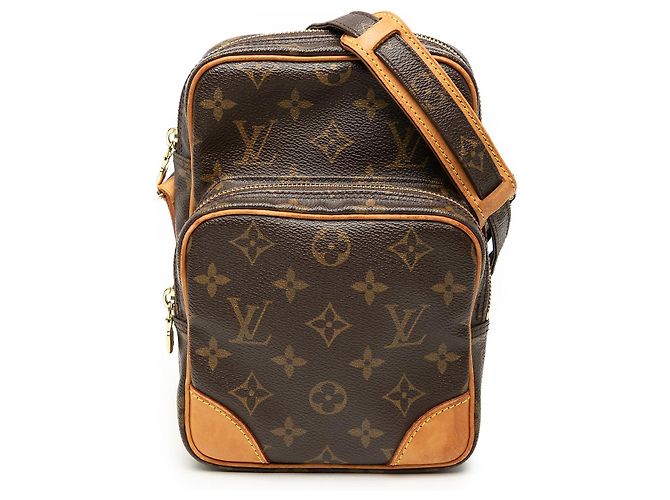 Bolsa Tiracolo Louis Vuitton Monogram Amazone Castanha Marrom