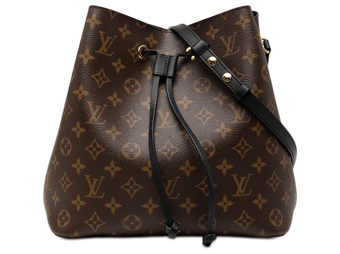 Borsa a secchiello Louis Vuitton Monogram Neonoe MM Marrone