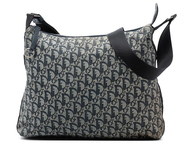Borsa a tracolla Diorissimo Trotter Canvas blu Dior