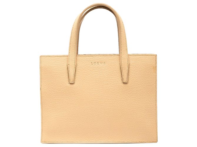 LOEWE Leder-Tote in Tan Kamel