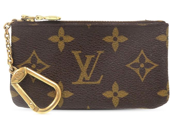 Porte-clés Monogramme Louis Vuitton Marron