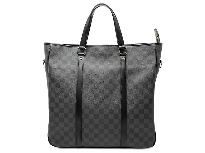 Sac Satchel Louis Vuitton Damier Graphite Tadao Noir