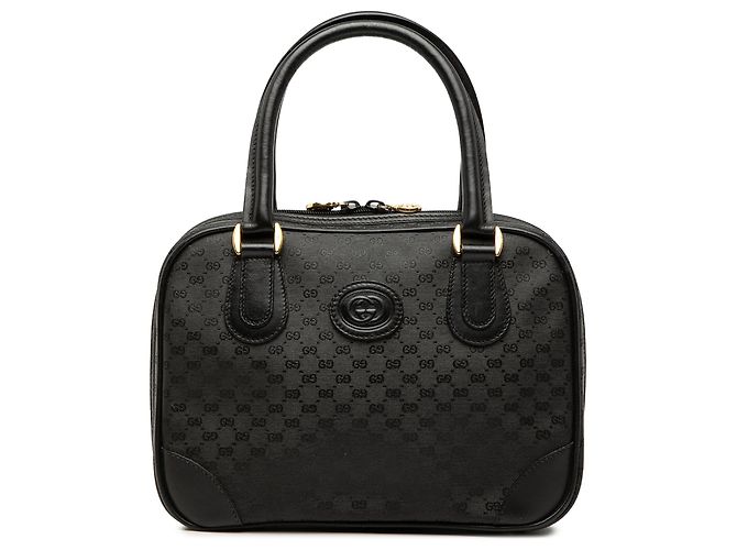 Gucci Micro GG Supreme Handtasche Schwarz
