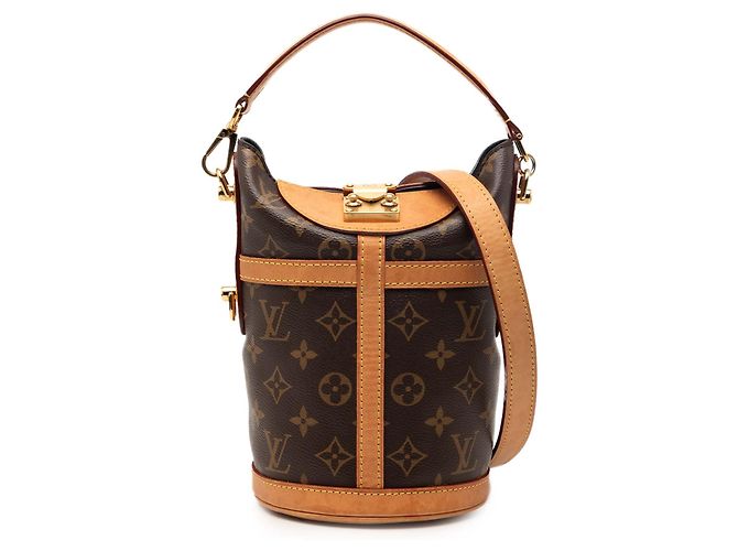 Borsa Bucket Duffle Louis Vuitton Monogram Marrone