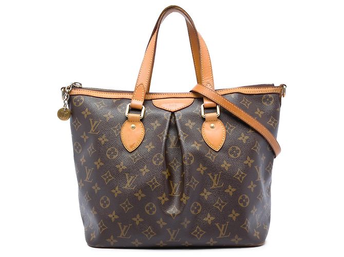 Bolsa Louis Vuitton Monogram Palermo PM marrom