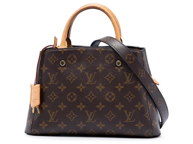 Bolsa Louis Vuitton Monogram Montaigne BB marrom