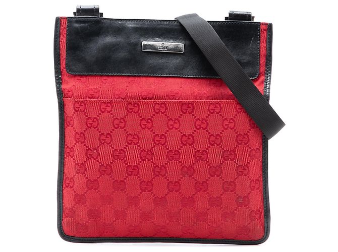 Bolsa transversal Gucci GG Canvas vermelha Vermelho