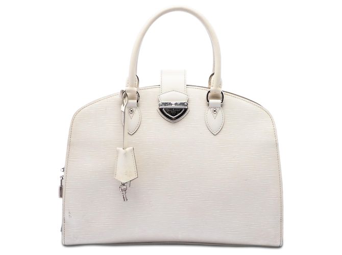 Louis Vuitton Epi Pont Neuf GM Handtasche weiß