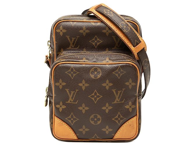 Bolsa transversal Louis Vuitton Monogram Amazone marrom