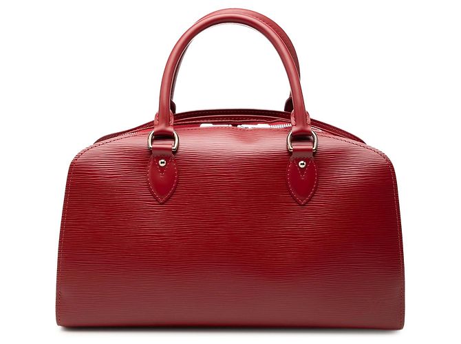 Rote Louis Vuitton Epi Pont Neuf PM Handtasche