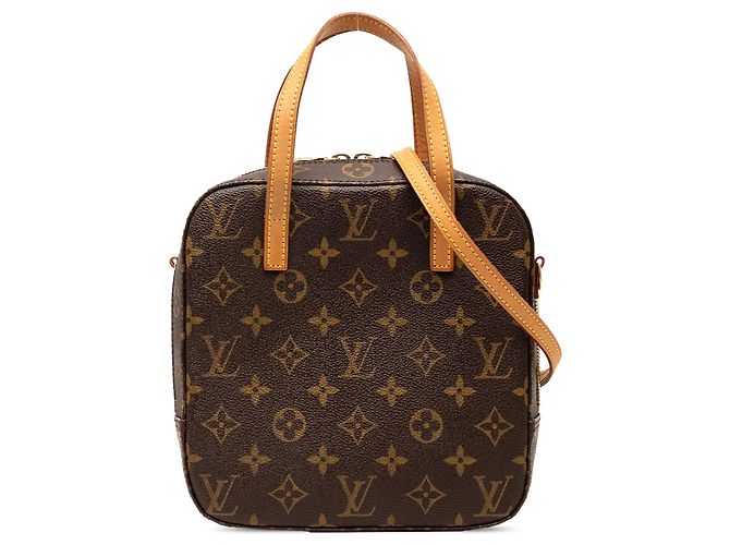Borsa Louis Vuitton Monogram Spontini marrone