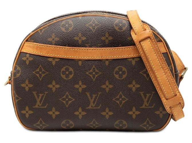 Borsa a tracolla Louis Vuitton Monogram Blois marrone