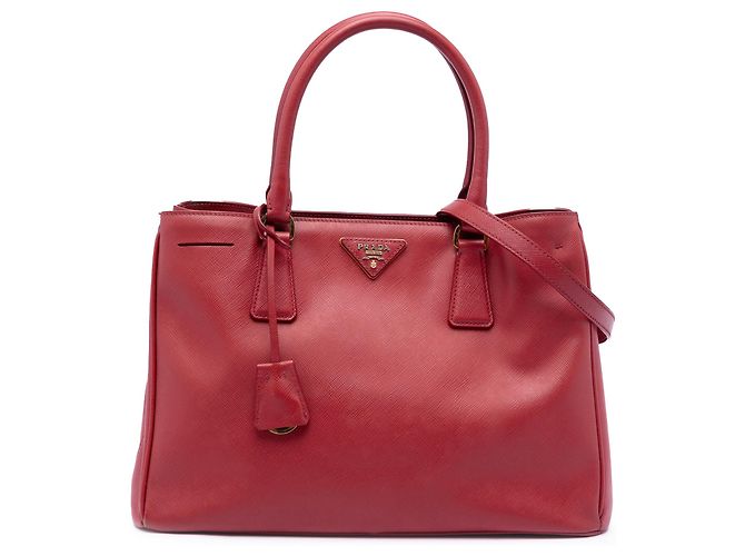 Bolso Prada Medium Saffiano Lux Galleria Rojo Roja