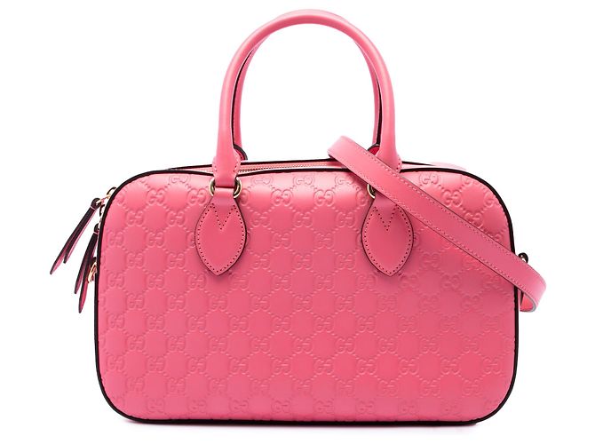 Borsa Gucci Guccissima rosa