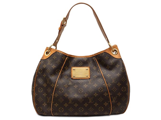 Borsa a tracolla Louis Vuitton Monogram Galliera PM marrone