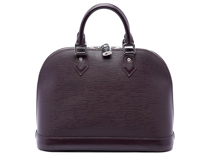 Borsa Alma PM in Epi Louis Vuitton viola Porpora