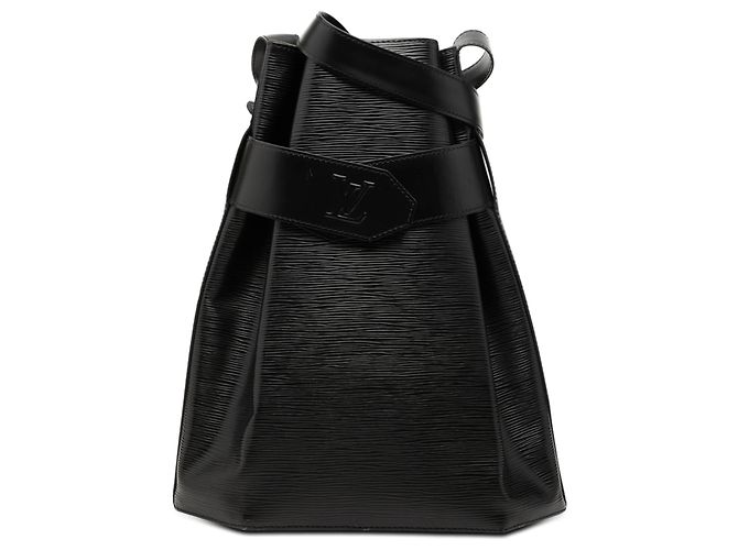 Bolso Bucket Louis Vuitton Epi Sac D Epaule GM negro