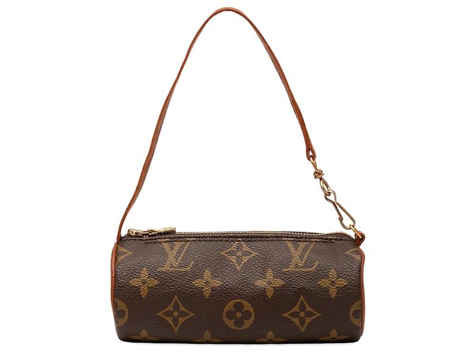 Bolsa Louis Vuitton Monogram Papillon Pochette marrom
