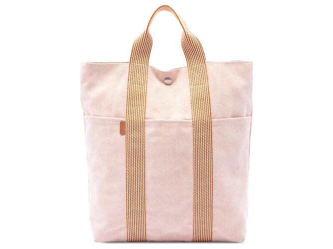 Bolso Tote Cabas Hermès Beige
