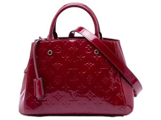 Bolso Louis Vuitton Monogram Vernis Montaigne BB rosa