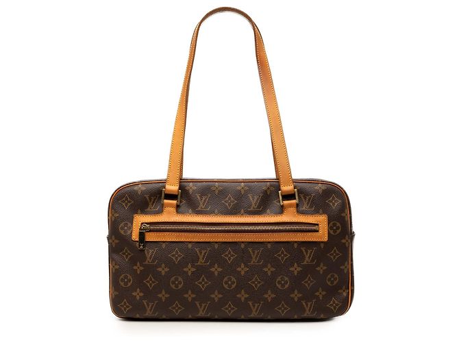 Borsa a tracolla Louis Vuitton Monogram Cite GM marrone