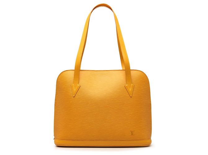 Borsa a tracolla Louis Vuitton Epi Lussac gialla Giallo
