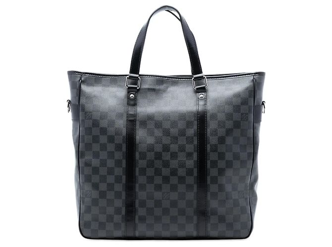 Borsa Louis Vuitton Damier Graphite Tadao PM nera Nero