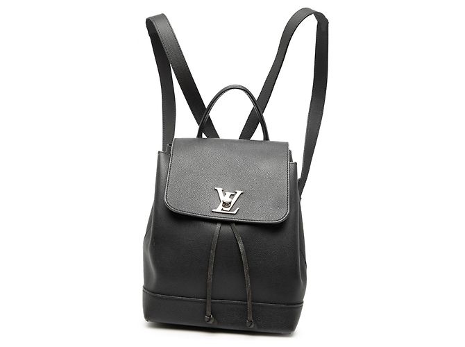 Louis Vuitton Taurillon Lockme Rucksack schwarz