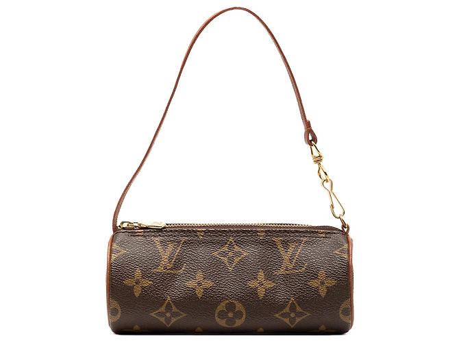 Bolsa de mão Louis Vuitton Monogram Papillon marrom