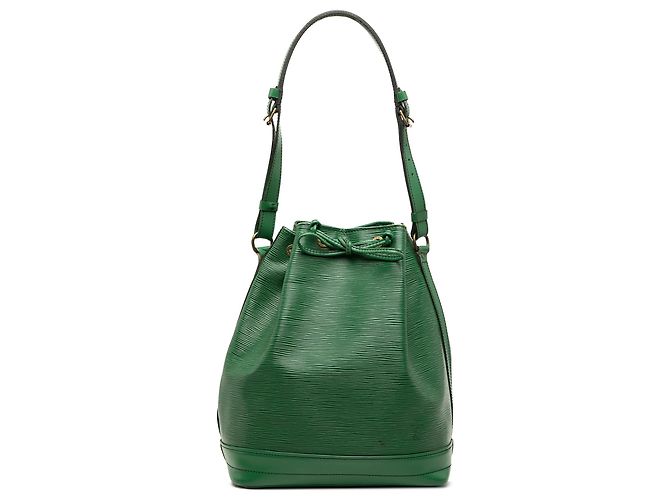 Borsa a secchiello Epi Noe GM verde Louis Vuitton