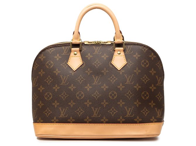 Borsa Louis Vuitton Monogram Alma PM Marrone