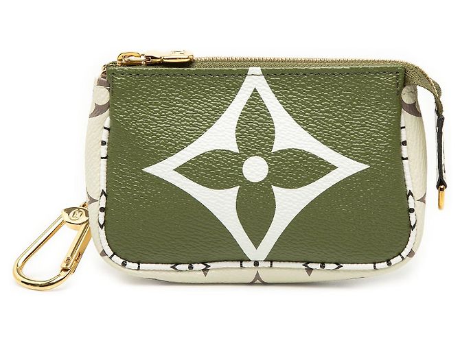 Pochette Green Louis Vuitton Monogram Giant Micro Pochette Accessoires Verde