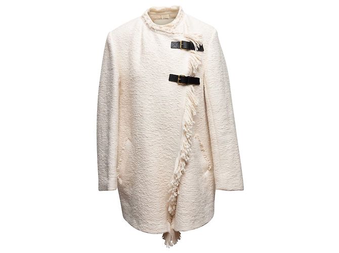 Abrigo Gameia blanco Isabel Marant Talla FR 36