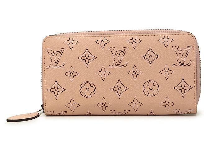 Cartera larga Zippy Monogram Mahina Louis Vuitton rosa