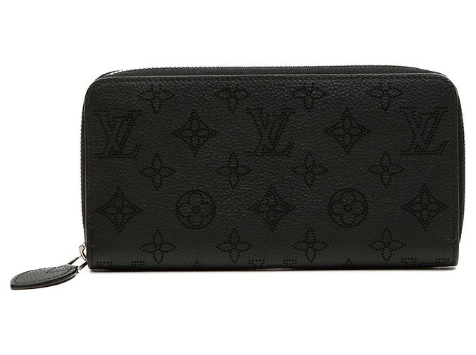 Portafoglio Zippy Monogram Mahina nero Louis Vuitton