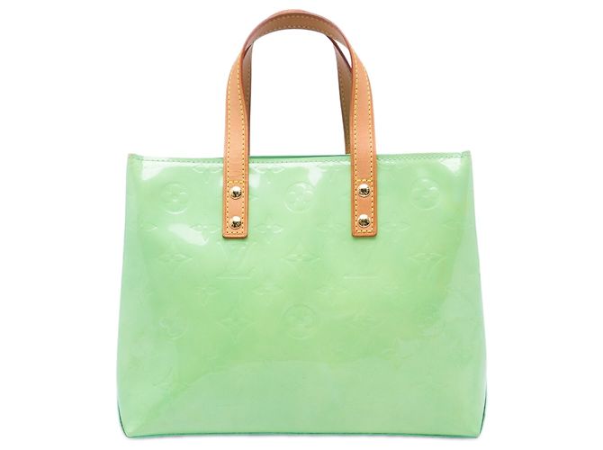 Borsa Louis Vuitton Monogram Vernis Reade PM verde