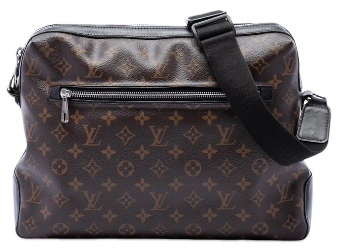 Bolsa tiracolo Louis Vuitton Monogram Macassar Torres marrom