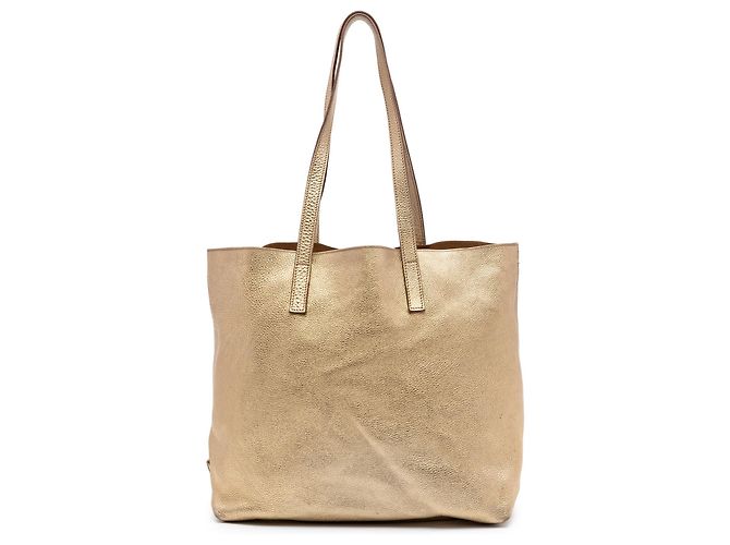 Tote Prada Gold Metallic Vitello Daino D'oro