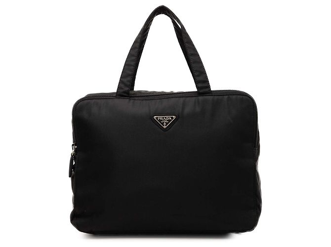 Borsa Prada Tessuto nera Nero 