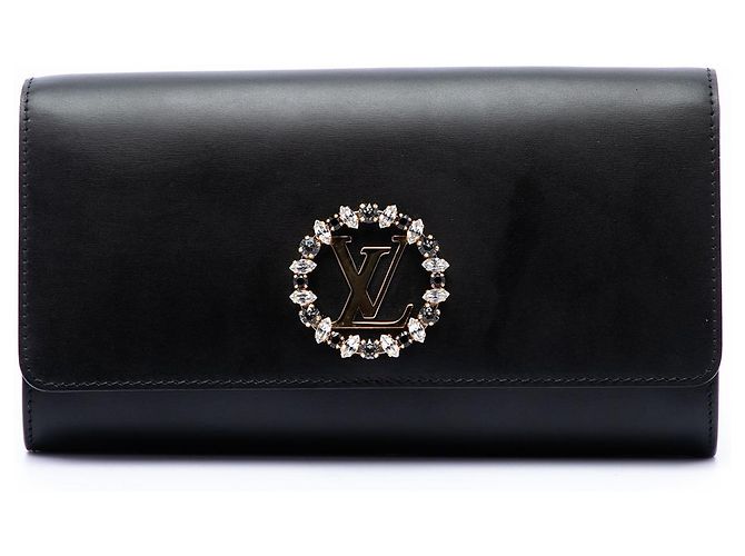 Clutch Crystal Louise nera Louis Vuitton Nero