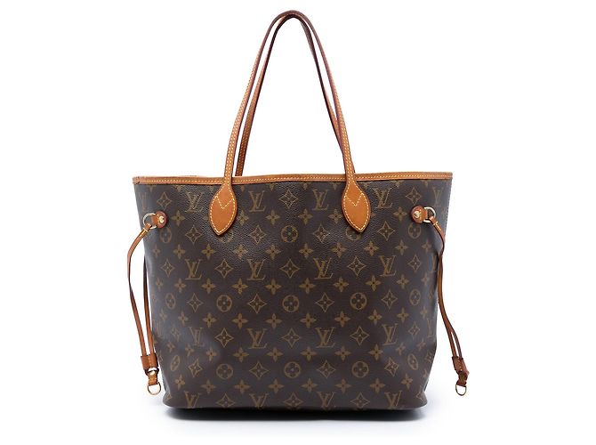 Bolsa Tote Louis Vuitton Monogram Neverfull MM marrom