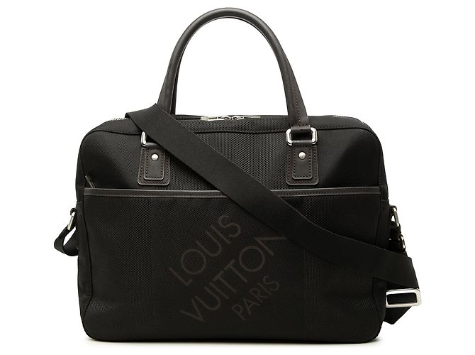 Borsa Business Yack Damier Geant nera Louis Vuitton Nero