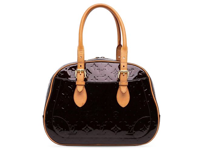 Bolsa Louis Vuitton Monogram Vernis Summit Drive roxa Roxo