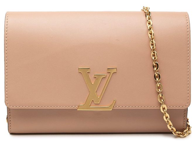 Sac à bandoulière Louis Vuitton Louise Chain GM Tan Camel