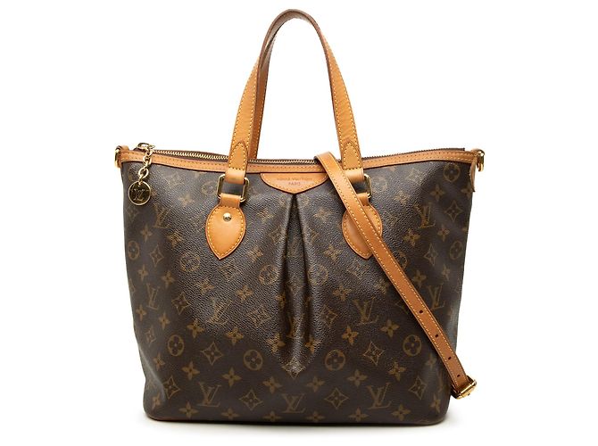 Sac à main Louis Vuitton Monogram Palermo PM marron